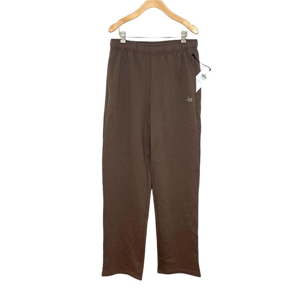 ALO Yoga Pants - ALO Yoga Accolade Straight Leg Sweatpants Ho Cocoa Brown